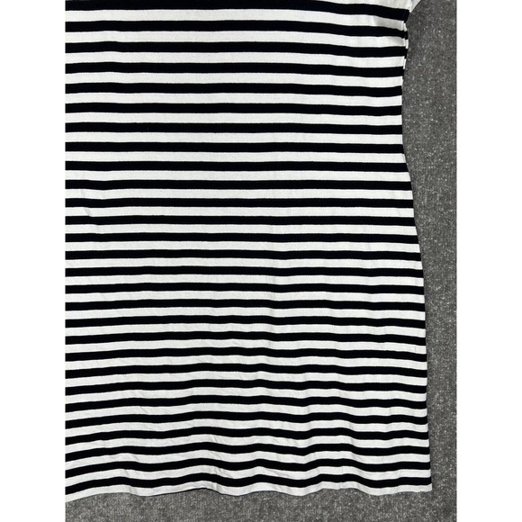 Calvin Klein‎ CK Striped Polo Shirt Dress Womens Size Large Blue White Pink - Picture 11 of 15